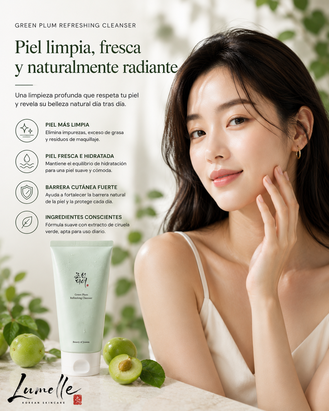 Beauty of Joseon Green Plum Refreshing Cleanser