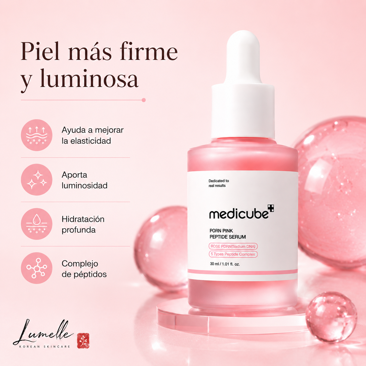 Medicube PDRN Pink Peptide Serum | Lumelle