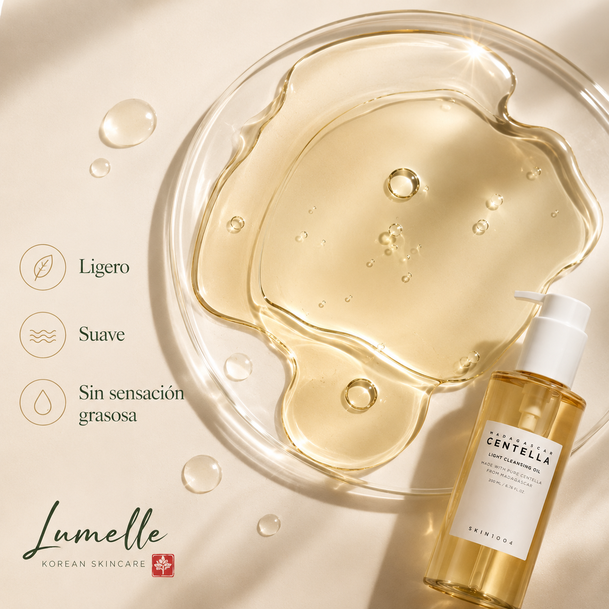 SKIN1004 Madagascar Centella Light Cleansing Oil
