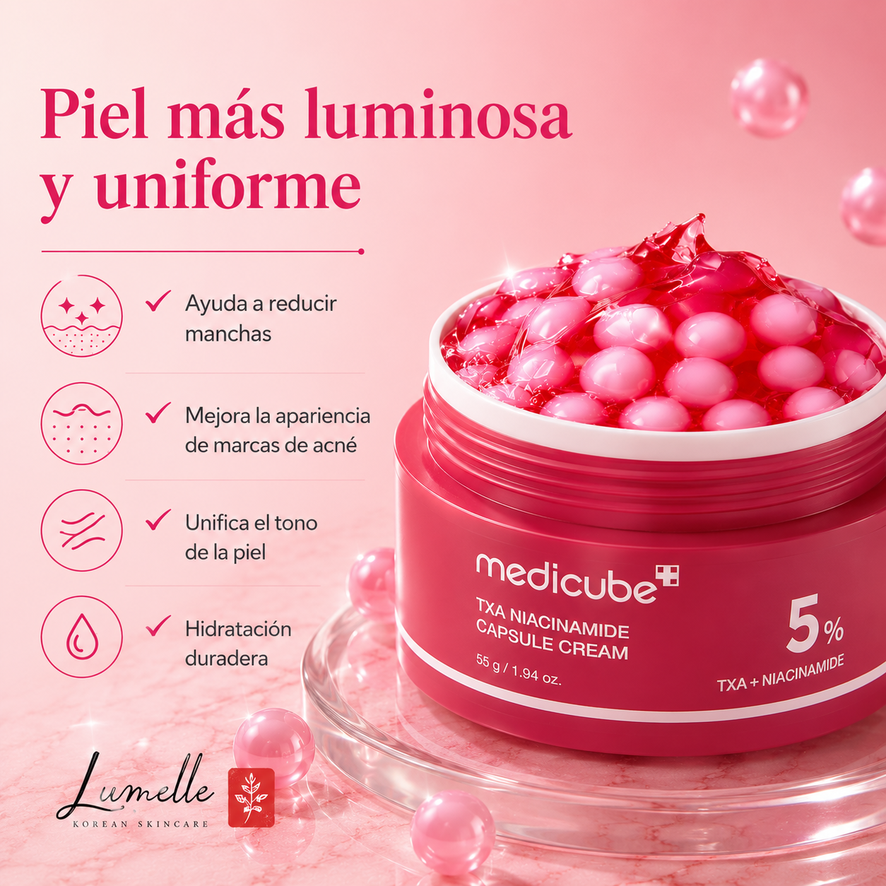 Medicube TXA Niacinamide Capsule Cream