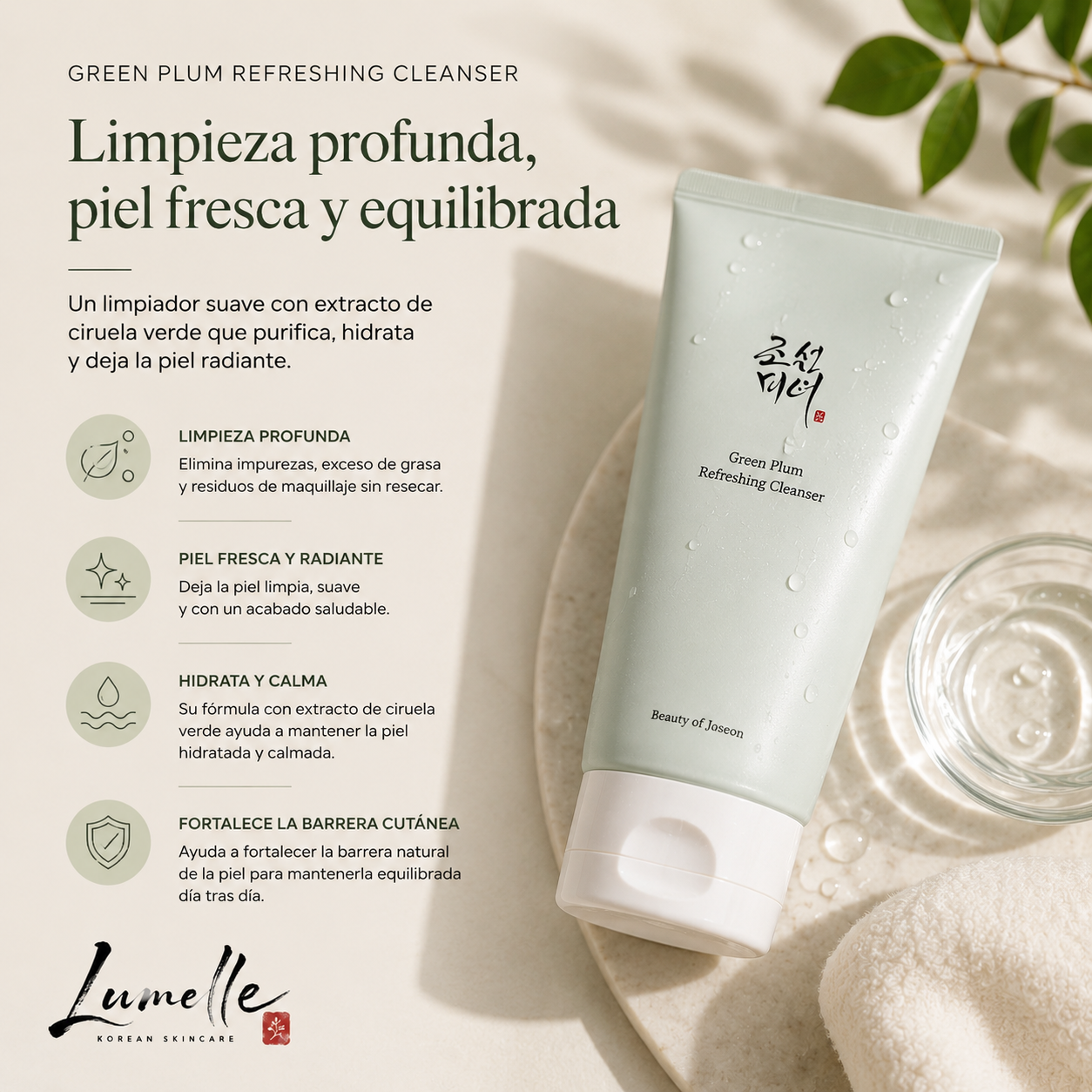 Beauty of Joseon Green Plum Refreshing Cleanser