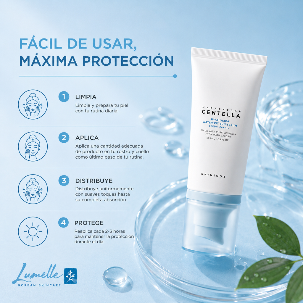 SKIN1004 Hyalu-Cica Water-Fit Sun Serum SPF50+ PA++++