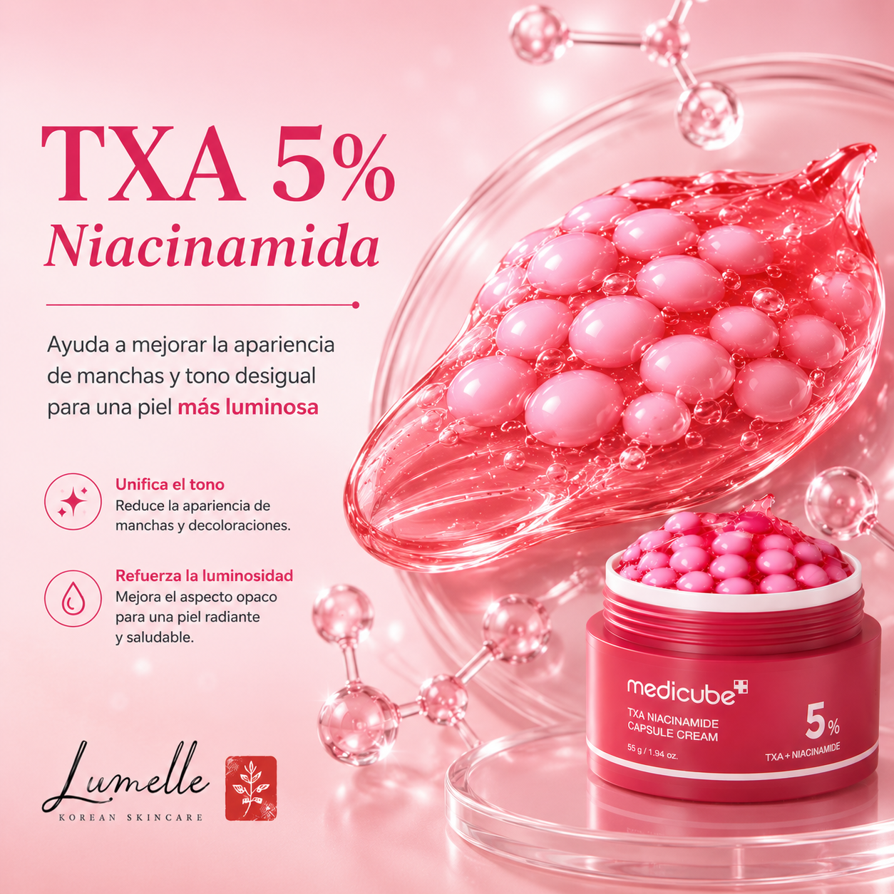 Medicube TXA Niacinamide Capsule Cream